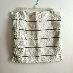 Threshold 20x20 Pillow Cover Woven Stripe